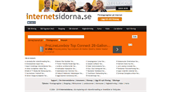 Desktop Screenshot of internetsidorna.se